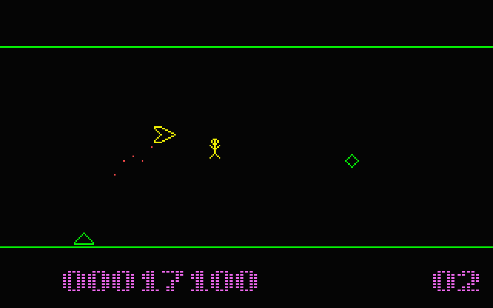 Tunnel Panic atari screenshot
